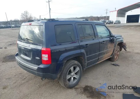 2016 Jeep Patriot High Altitude Edition z USA, uszkodzony, nr VIN 1C4NJRFB4GD639579